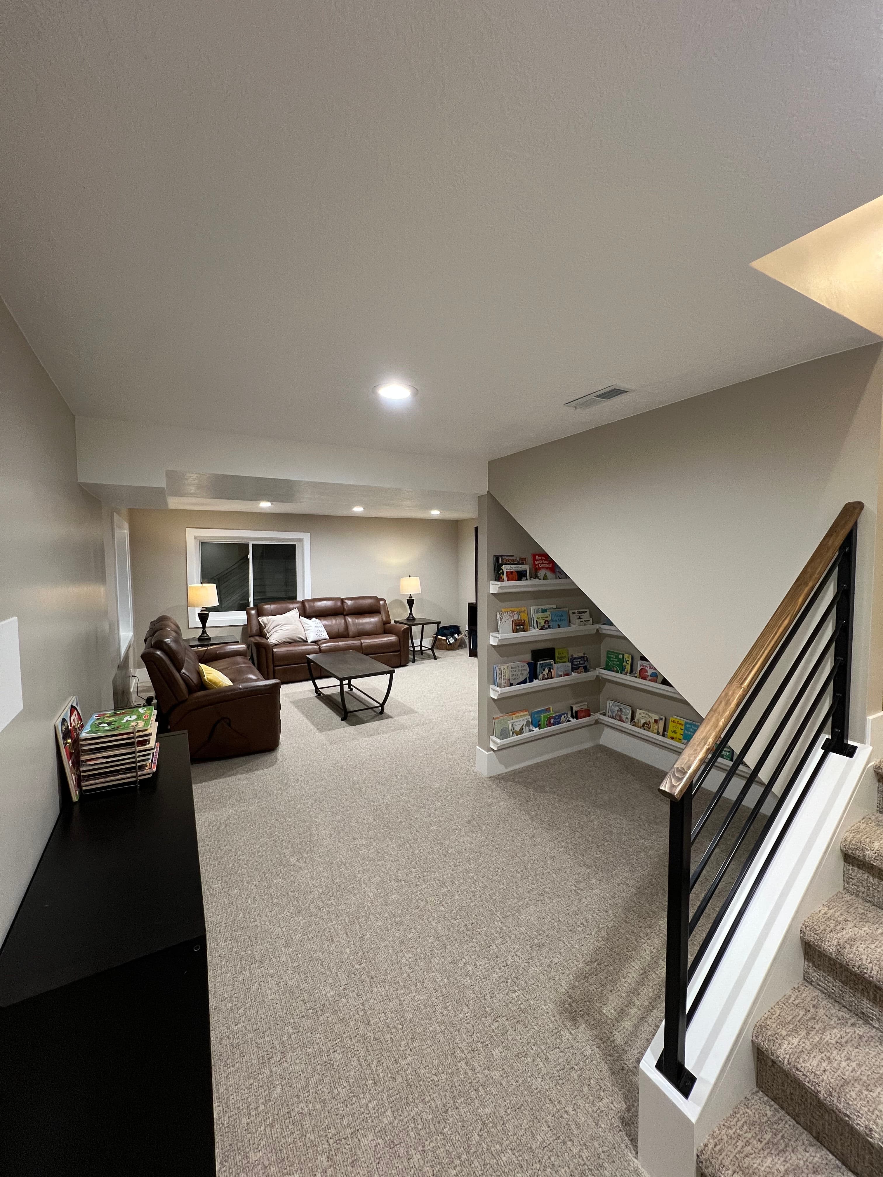 Project Cozy and Fun Basement Remodel in Utah image