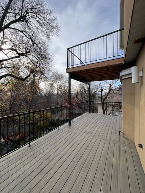 Deck Upgrade with Two Levels for Versatile Outdoor Living image