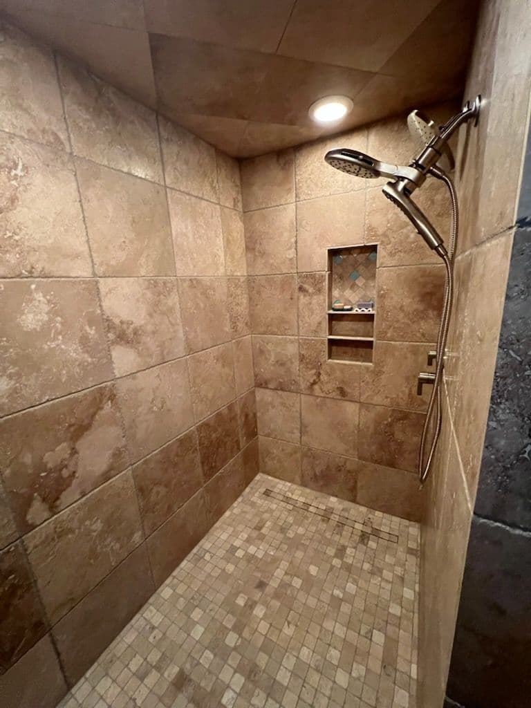 Stunning Shower Transformation with Modern Upgrade image